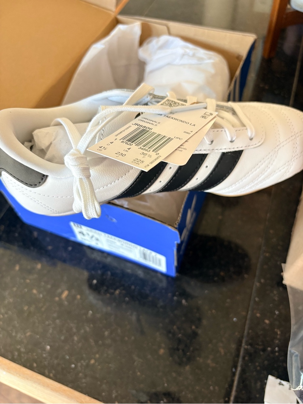 adidas Taekwondo Lace J Box — Vibrant Blue